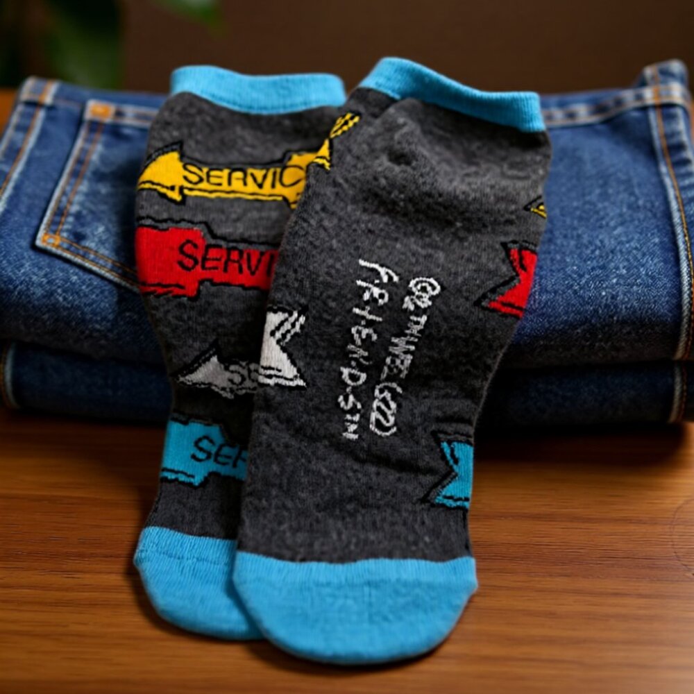 Friends TV Series Ankle Socks – Comfy, Fun & Perfect for Lounging! - Picture 3 of 5